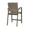 Lesro Newport Hip Chair Metal Frame, Bronze, MD Farro Upholstery NP1161 - alternate 2